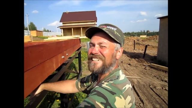 Дом который построил Евгений. Первые шаги. Фундамент. смотреть онлайн