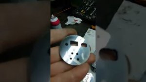 Притирка пластин тнвд GDI PAJERO IO 4G94