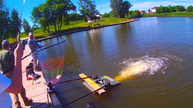 Trout fishing. Moscow region. Fishing club "FISHERIX". 18/06/2017 смотреть онлайн