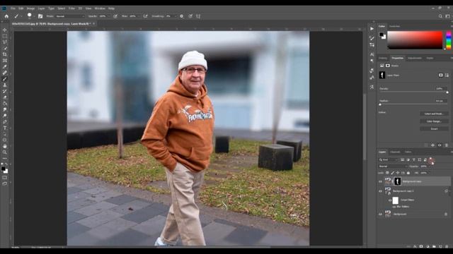 How to blur the background on a photo in Photoshop|Как размыть фон на фото в фотошопе смотреть онлайн