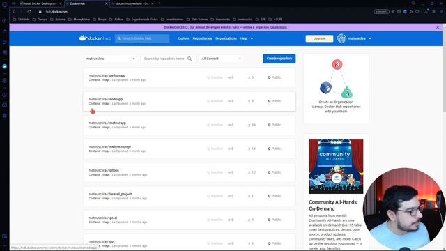 Docker Hello World - Subindo Web Server Python смотреть онлайн