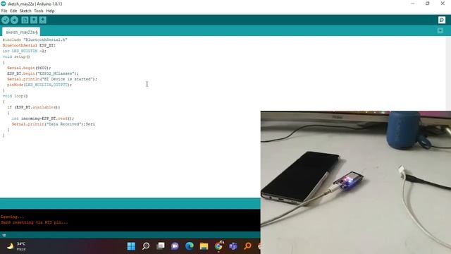 Android App Development for Bluetooth-Part-2||ESP 32 Bluetooth Control |I смотреть онлайн