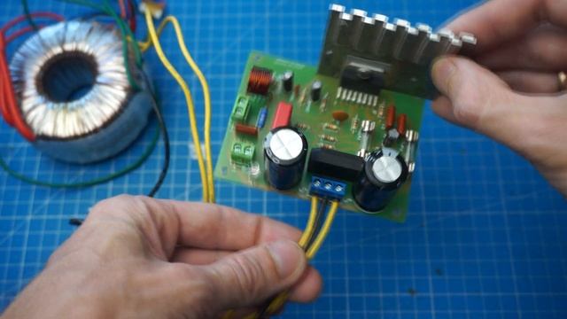 ? Hi-Fi усилитель мощности звуковой частоты на TDA7294 70Вт, сборки и подключение ...