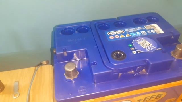 Обслуживание АКБ АКОМ+ЕФБ. 4.05.22г. смотреть онлайн