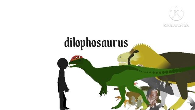 theropods | size comparison смотреть онлайн