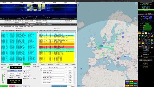 [LIVE 002/2023] FT8 on 40m and 20m - ham radio смотреть онлайн