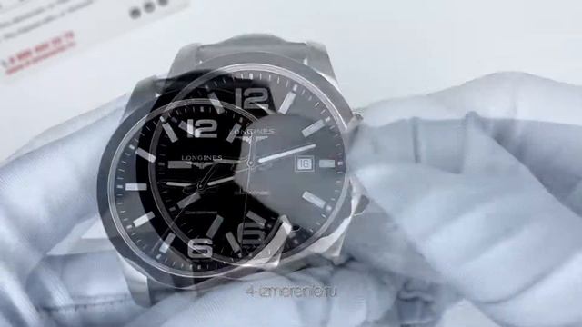 Обзор часов Longines Conquest Quartz L3.760.4.56.3 смотреть онлайн