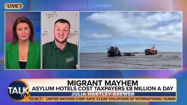 "There's No Light At The End Of The Tunnel" - Low Tax Campaigner On UK Taxpayers Paying For Migrant смотреть онлайн