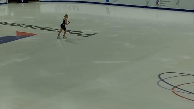 Варвара Кисель ГранПри России по фигурному катанию этап 5 короткая программа смотреть онлайн