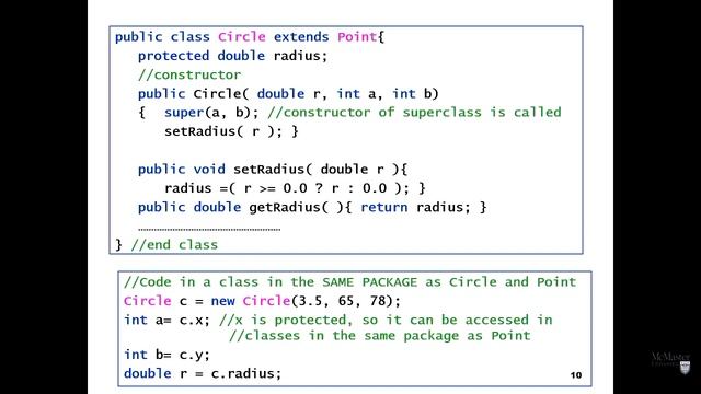 OOP with JAVA | Inheritance (2) Overriding смотреть онлайн