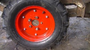 минитрактор переломка 4*4 из мотоблока FORTE