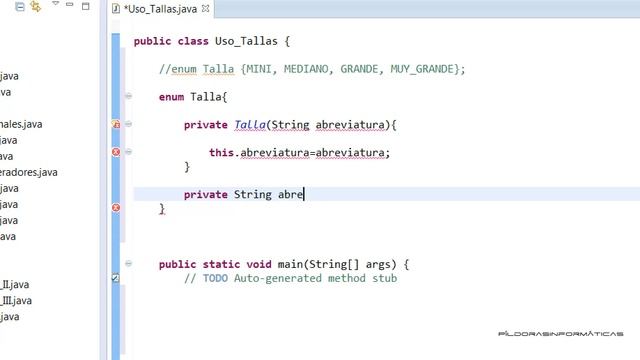 Curso Java. Tipos enumerados. Vídeo 48 смотреть онлайн