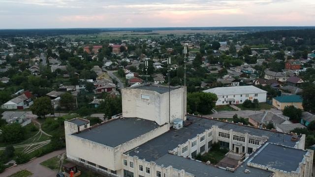 Аэросъемка. город Сновск (Щорс) смотреть онлайн