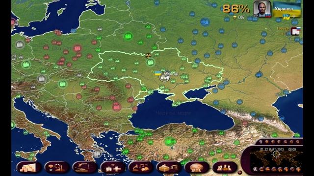 Пробуем поиграть за Россию. Geopolitical simulator 3 смотреть онлайн