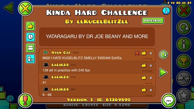 (FIRST VICTOR) Kinda Hard Challenge (EXTREME CHALLENGE) by KugelBlitZ, Synactive and me смотреть онлайн