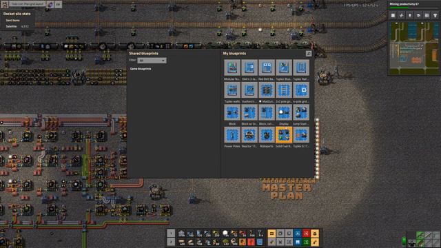 Factorio +10K SPM Grid Megabase #7 - Supply train, more smelting смотреть онлайн