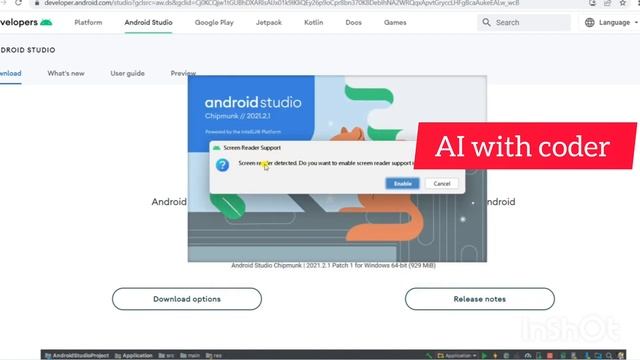 How to download and install Android studio| Latest version of 2023| By AI with coder #androidstudio смотреть онлайн