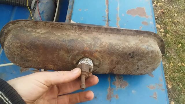 ЗАМЕНА топливного бака отопителя ШААЗ. Мотоколяска СМЗ С-3Д. смотреть онлайн