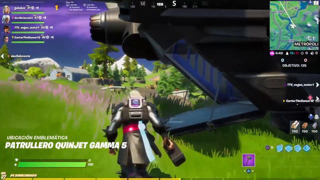 ENCUENTRA LA FOTO DE LA PANTALLA DE CARGA EN PATRULLERO QUINJET DESAFÍOS WOLVERINE EN FORTNITE смотреть онлайн