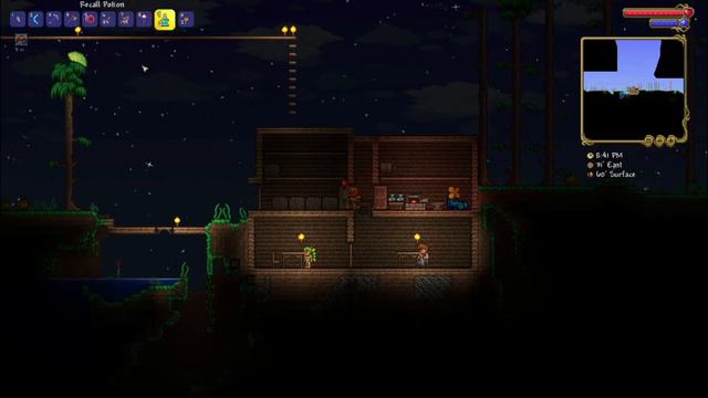 My first boss! on camera (Terraria) Episode #2 смотреть онлайн