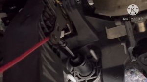 Chevy Cruze master cylinder clutch replaced