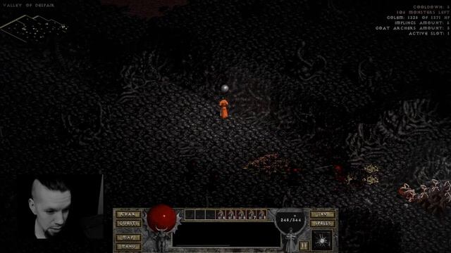 Diablo The Hell 2 - Demonologist doing The Fallen Angel Quest! смотреть онлайн
