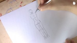 Как нарисовать человека в разных позах: Основы