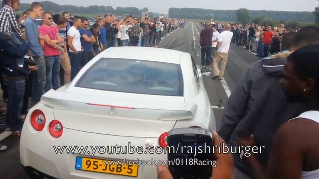 1300+ HP Nissan GTR STREETRACE Suzuki GSXR 1000 смотреть онлайн