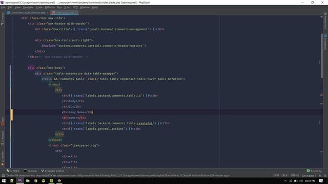 Commenting system part 2 Laravel Admin Panel смотреть онлайн
