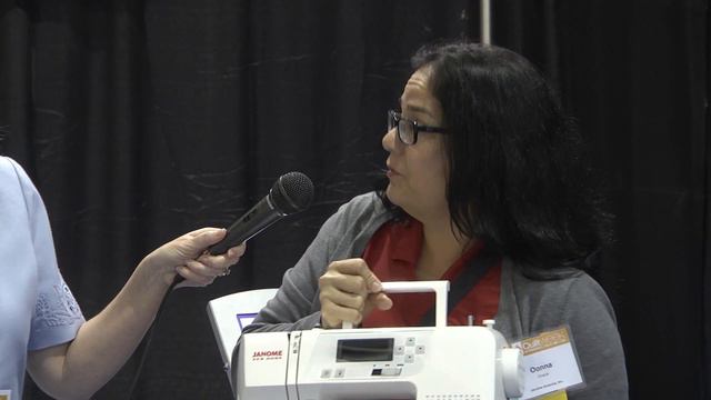 Cheryl Evans Wins Janome 1230 Sewing Machine смотреть онлайн