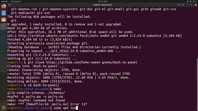 Ubuntu 20.04: Install GNOME Panel (Usability Test) смотреть онлайн