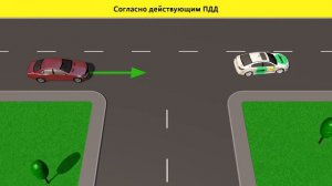 Курсы ПДД : Проезд Т-образных перекрестков.
