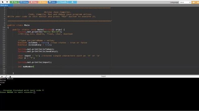 Java Tutorial For Beginners - Java Data Types смотреть онлайн