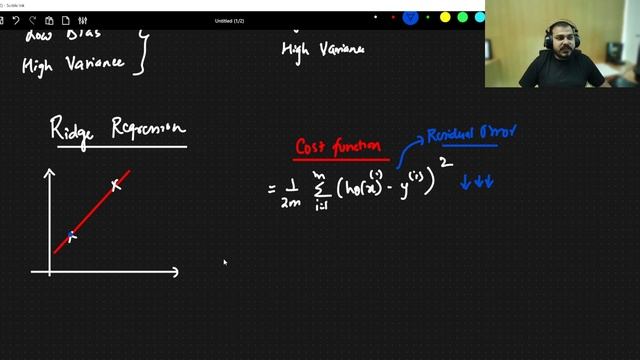 Ridge And Lasso Regression Indepth Maths Intuition In hindi смотреть онлайн