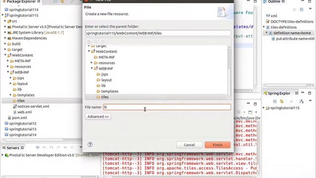 115 Spring Framework - Adding Header, Footer, and Content (Language Bangla) смотреть онлайн