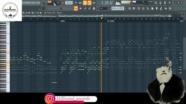 Doll's dream - Theodore oesten (piano tutorial in Fl studio смотреть онлайн