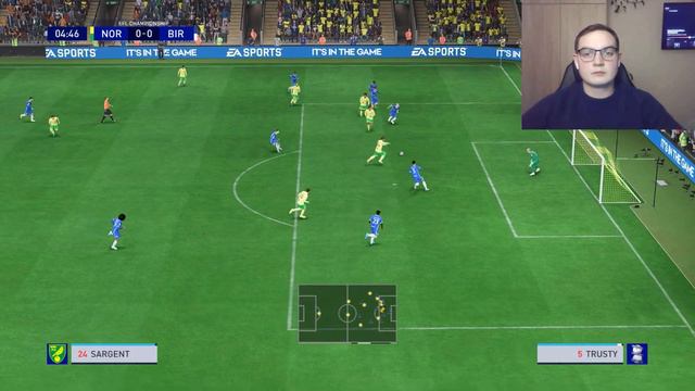 Norwich City vs Birmingham City My reactions and comments FIFA 23 смотреть онлайн