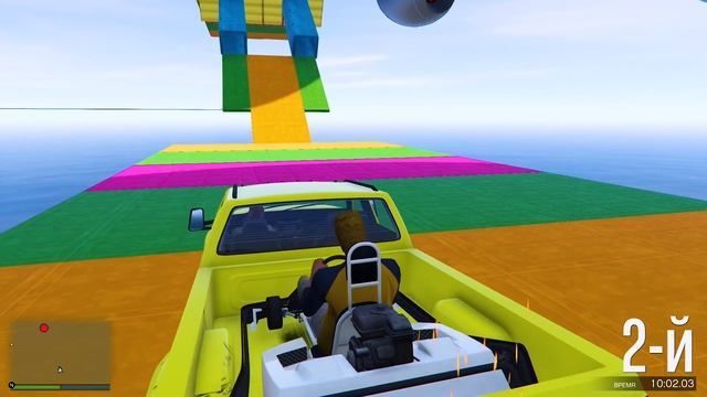 БОЖЕ, ТЫ ТАКОЙ ТЯЖЁЛЫЙ :D ПЕРЕВЕЗИ ДРУГА ГИГАНТА ДО ФИНИША! КОМАНДНЫЙ ПАРКУР В ГТА 5 ОНЛАЙН смотреть онлайн