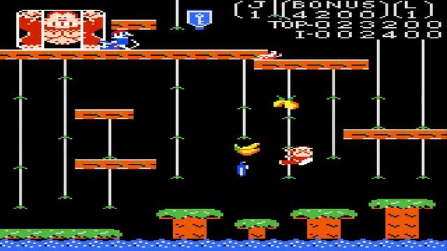 ATARI 7800 DONKEY KONG JUNIOR смотреть онлайн