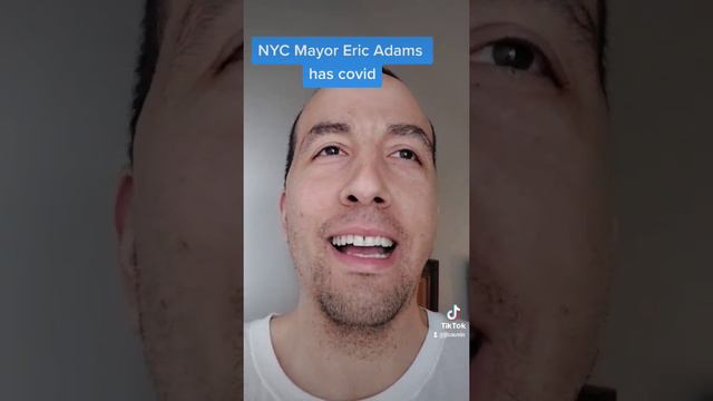 NYC Mayor Eric Adams announces he has Covid смотреть онлайн