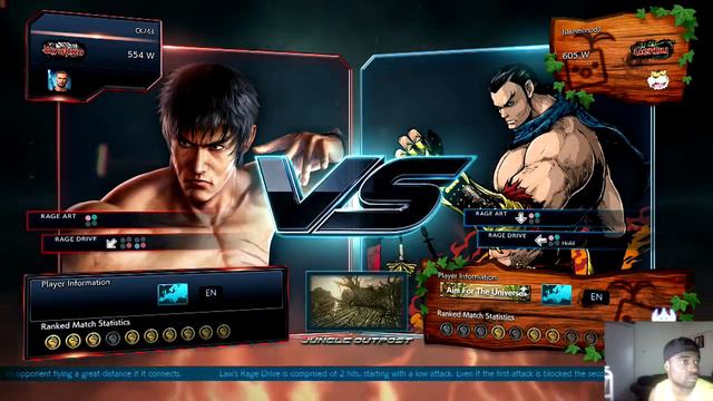 Tekken 7: Law Ranking #12 road to Seiryu смотреть онлайн