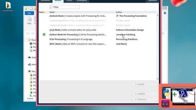 Processing.py : Adding Python mode to processing смотреть онлайн
