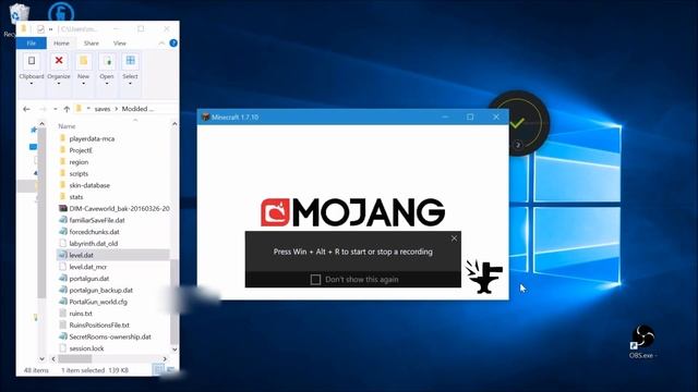 Minecraft Error FIX: Forge Mod Loader detected that the backup level.dat is being used смотреть онлайн
