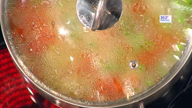 Вкусно с Оксаной Сташенко - 62. Легкий и нежный׃ как приготовить правильный сырный суп. ТВ 360. смотреть онлайн