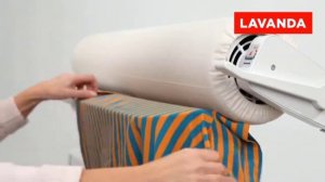 Как погладить футболку на гладильном катке Lavanda PF580