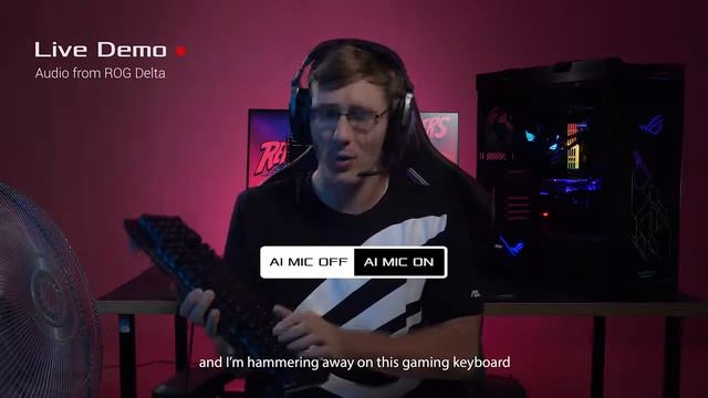 ASUS B550 Series and AI Noise Canceling Microphone live demo! смотреть онлайн