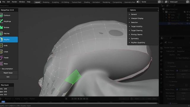 PART ONE: Easy creature retopology in blender 3.3 смотреть онлайн