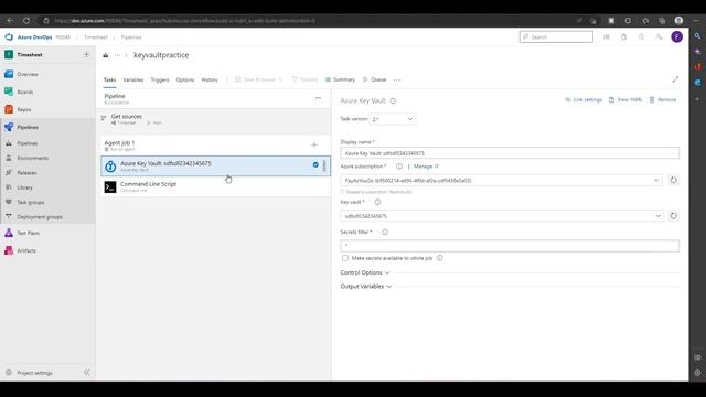 How to use key vault in azure pipelines | step by step | Azure DevOps for Beginner ?? смотреть онлайн