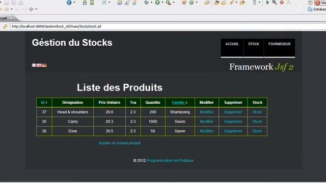 jsf2(java server faces) - Application + code source смотреть онлайн