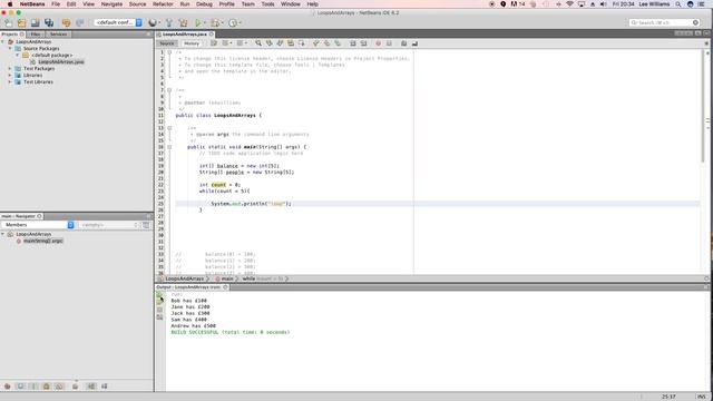 Java Programming Tutorial - 3 - Arrays and loops смотреть онлайн